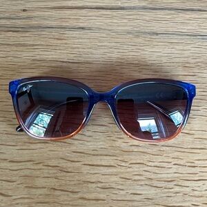 Maui Jim HONI pink-blue ombré sunglasses